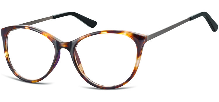 pol_pl_Oprawki-zerowki-korekcyjne-Kocie-Unisex-Sunoptic-AC27A-bursztynowe-32833_1 Sunoptic AC27A - obrazek 1